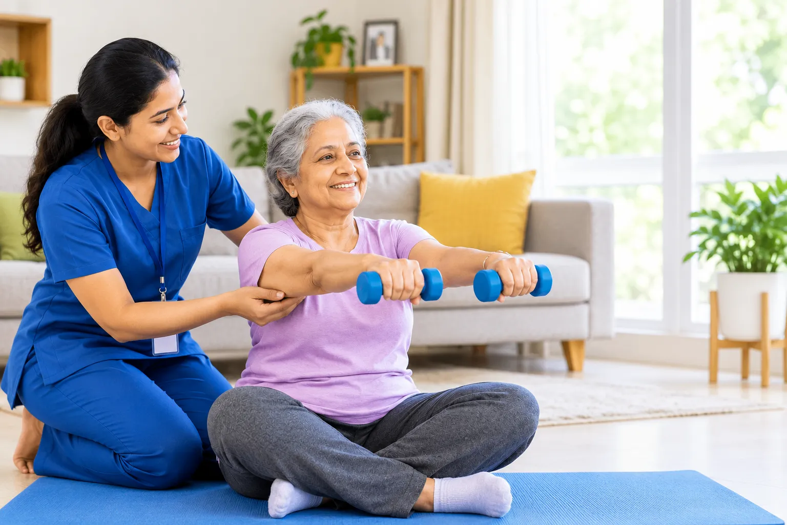 Physiotherapy at Home for seniors and patients